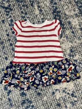 Ralph Lauren Red and White Striped dress